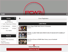 Tablet Screenshot of powri.com